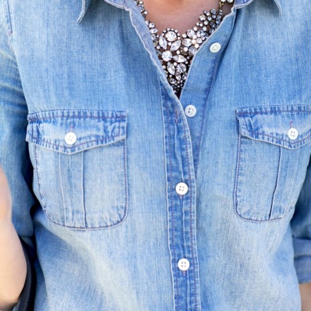 J. Crew Chambray Shirt
